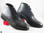 Men's stylish leather boots - 5