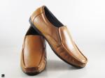 Men's stylish and sturdy formal leather slip-ons - 3