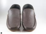 Suede loafers in black for men - 4