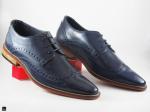 Men's formal leather attractive shoes - 1