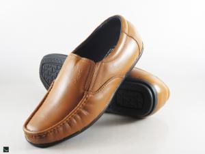 Men's stylish and sturdy formal leather slip-ons