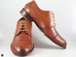 Men's formal brown shoes - 5