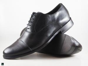Men's black formal office shoes