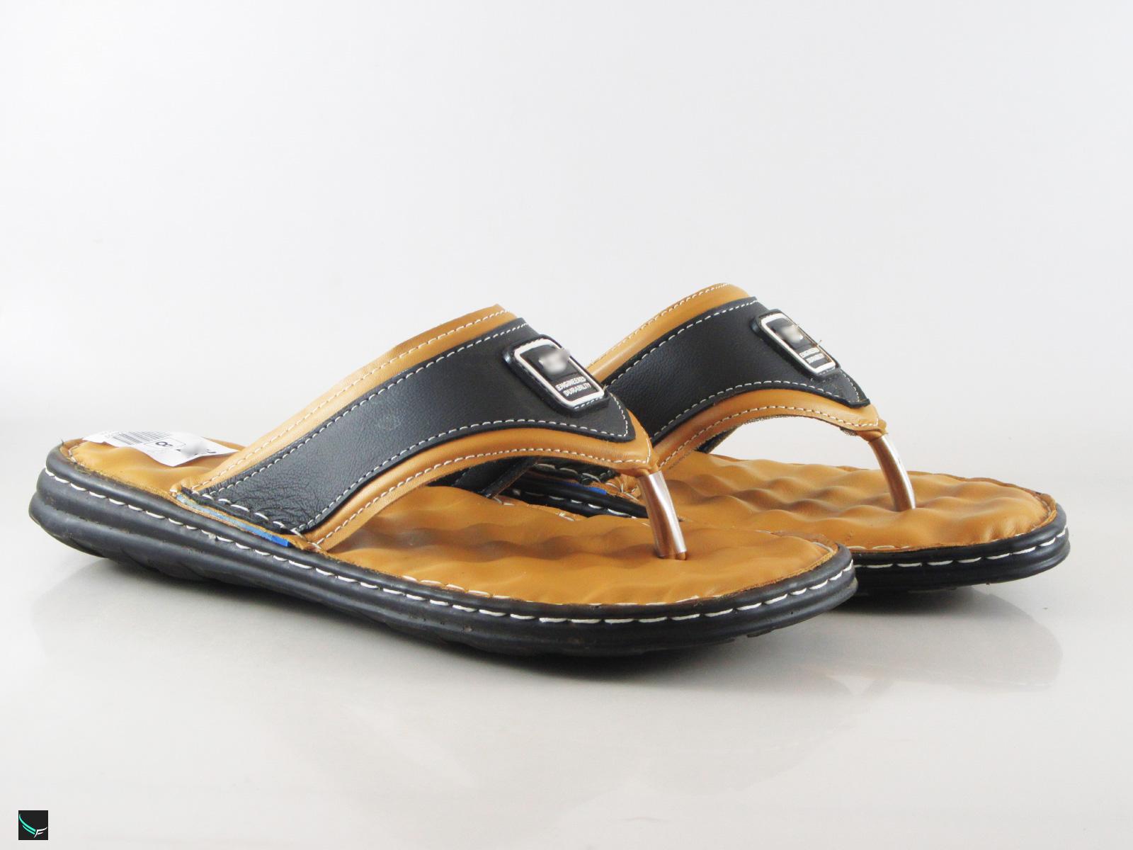 Men's Leather Slippers - 3567 - Leather Collections On Frostfreak.com