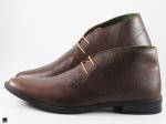 Men's attractive formal leather boots - 4