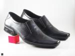 Daily wear office black cut shoes - 2