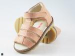 Printed shoes for kids in light pink - 3