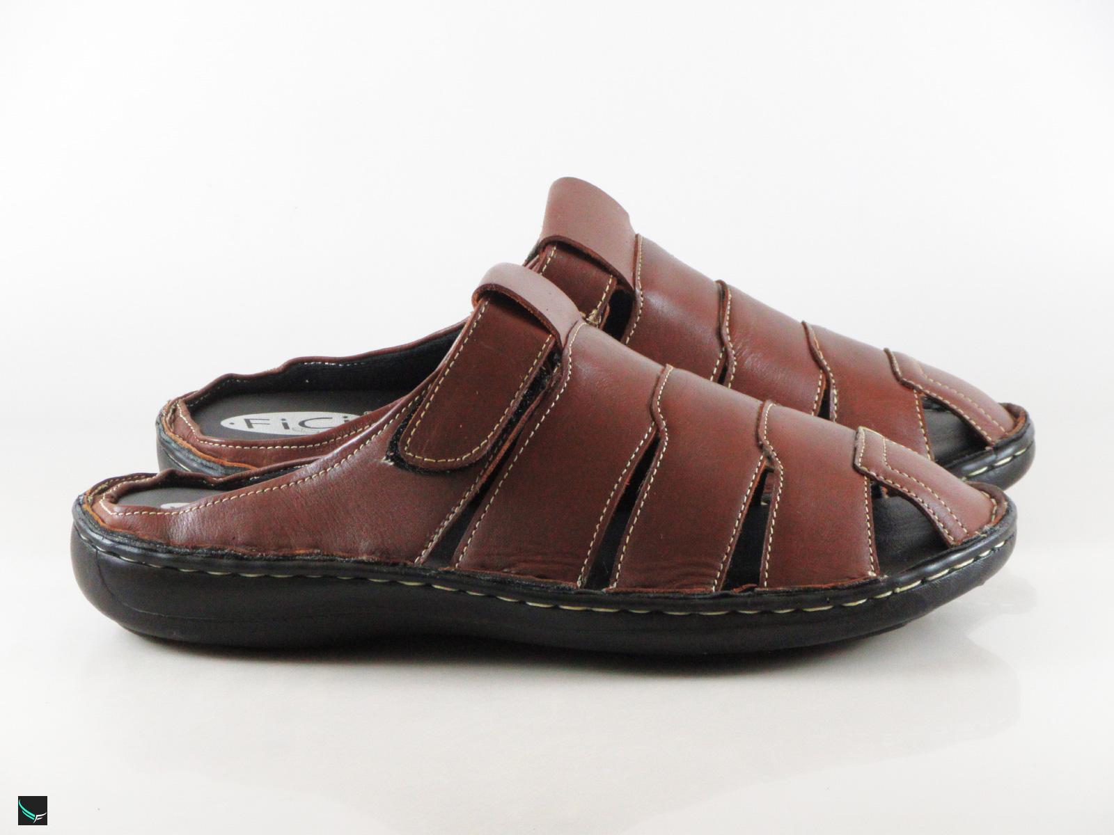 Men's Casual Leather Sandals - 3389 - Leather Collections On Frostfreak.com