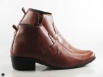 Men's brown leather comfort latest boots - 1