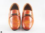 Drive in Loafers with buckle on Toe for big men in Tan - 4