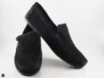 Elegant plain black loafers - 5
