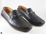 Styling black softy loafer with buckle - 2