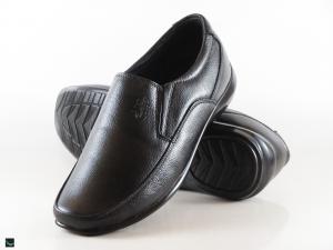 Men's formal leather slip-on shoes