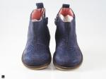 Stylish kids shoes in blue - 3