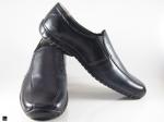 Daily wear office black cut shoes - 4