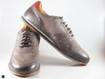 Ruf n tuf greyleather casual shoes - 4