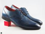 Business casual navy shoes - 4