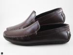 Men's casual leather loafers - 3
