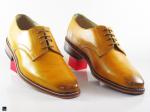 Men's formal leather stylish shoes - 1