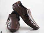 Men's casual leather shoes - 4