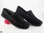 Elegant plain black loafers - 3