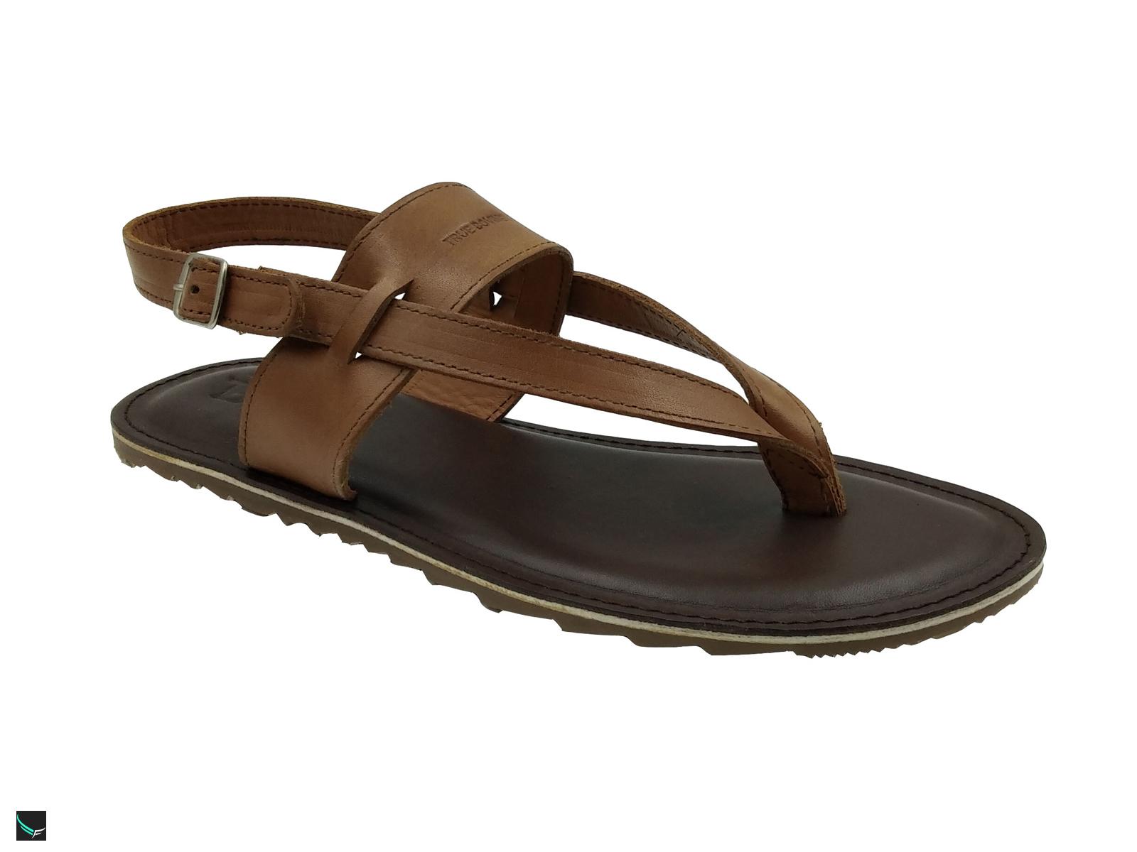 Back Strap Sandal In Tan - 4169 - Leather Collections On Frostfreak.com