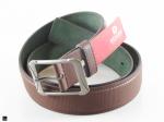 Men's genuine leather belt - 1