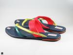 Colorful single strapped ladies slippers - 2