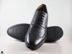 Office black leather formals - 1