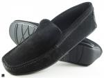 Elegant plain black loafers - 1