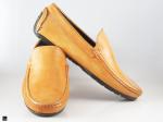 Hand stitching leather Loafers - 4