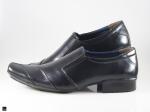 Daily wear office black cut shoes - 5