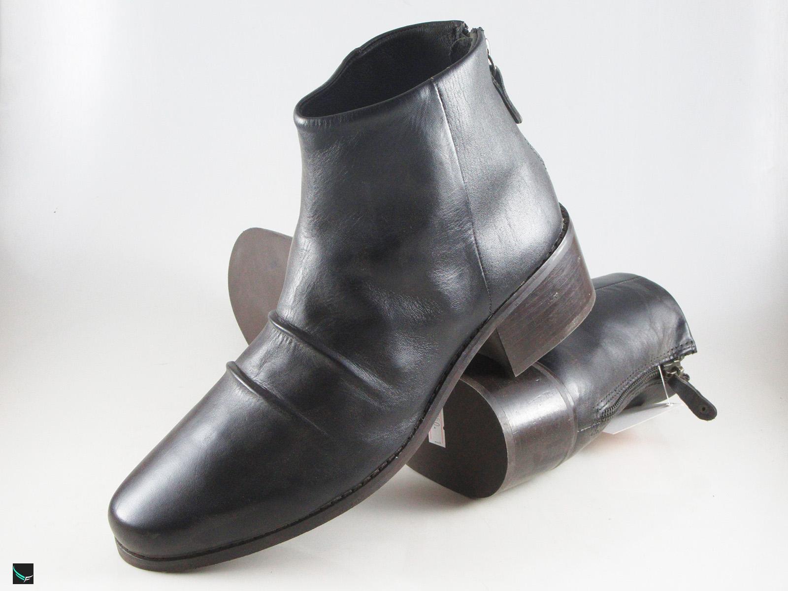 Ladies Stylish Boot In Black - 5032 - Leather Collections On 