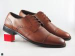 Brown formal office shoes - 2