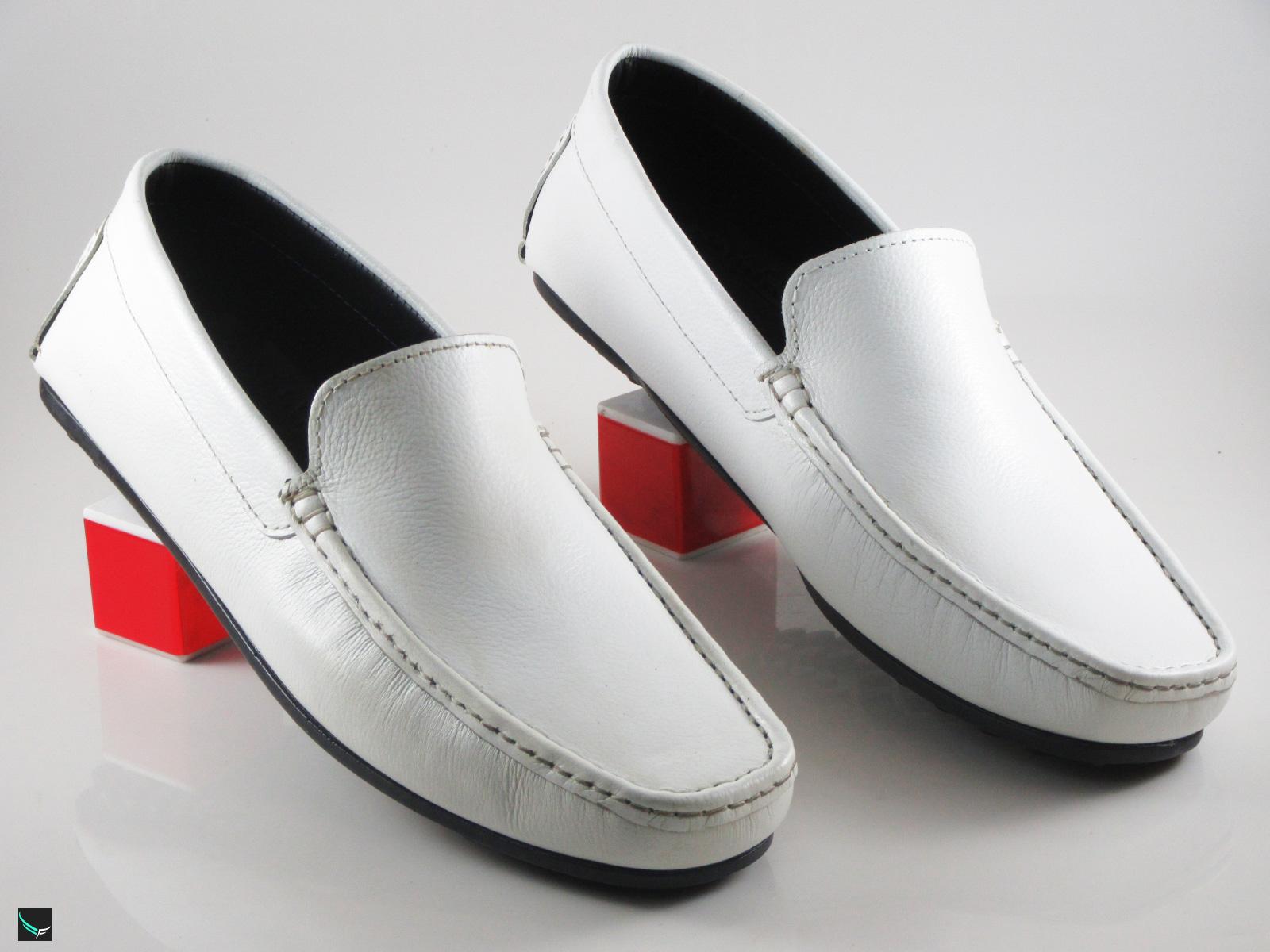 Men's Casual Leather Classic White 