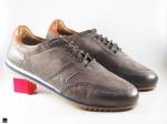 Ruf n tuf greyleather casual shoes - 2