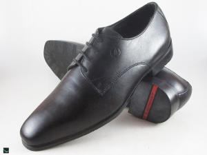 Derby office plain black shoes