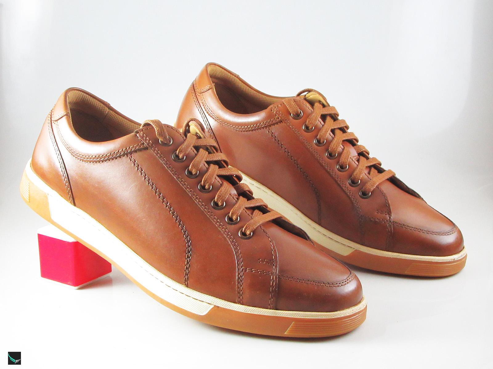 Men's Leather Sneakers - 4499 - Leather Collections On Frostfreak.com