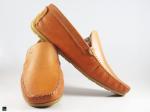 Elegant Tan drive-in loafers - 3