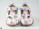Butterfly printed kids shoes in unique white - 5
