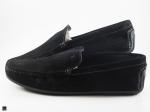 Elegant plain black loafers - 4