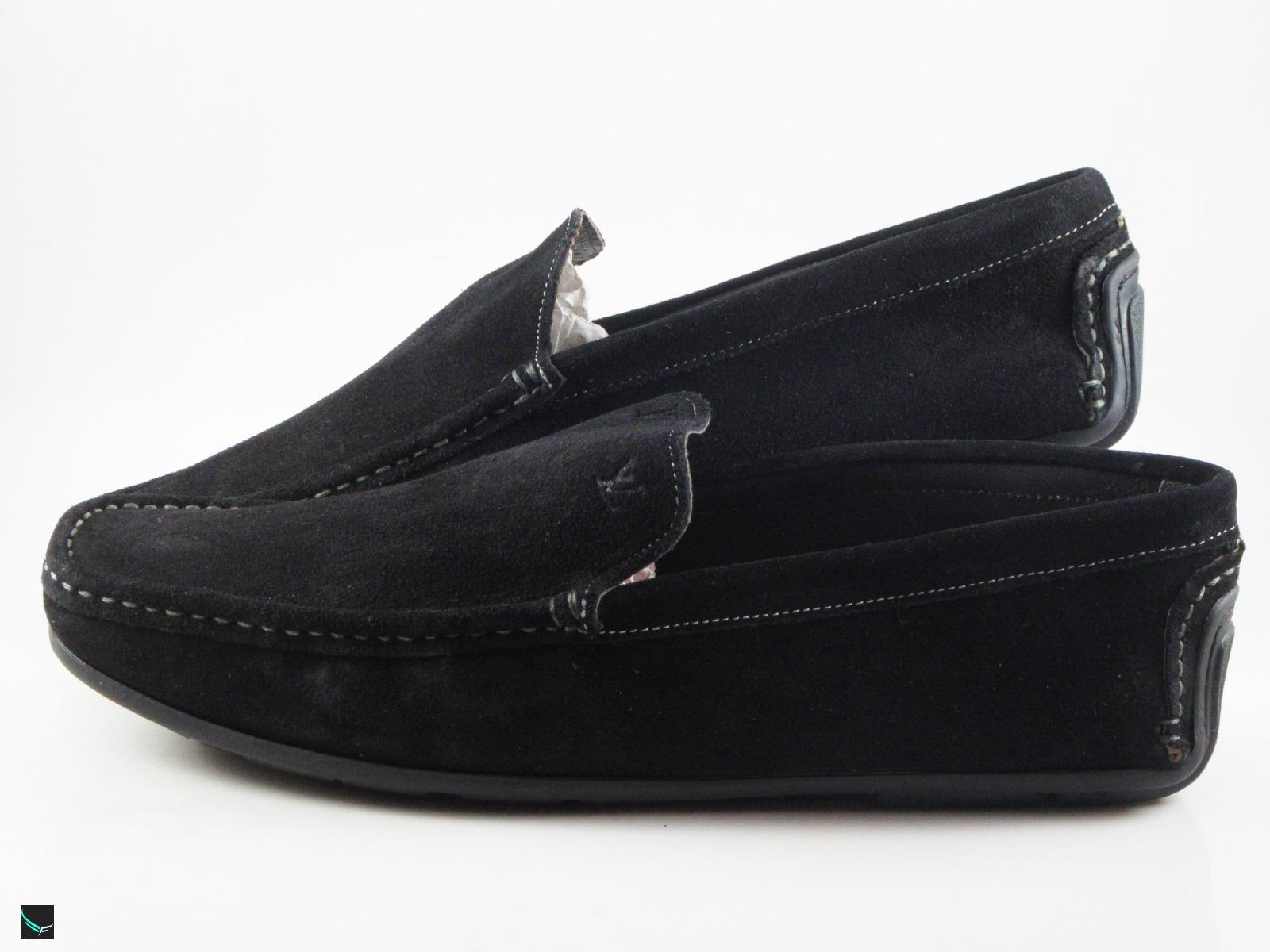 Elegant Plain Black Loafers - 4134 - Leather Collections On Frostfreak.com
