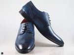 Business casual navy shoes - 1