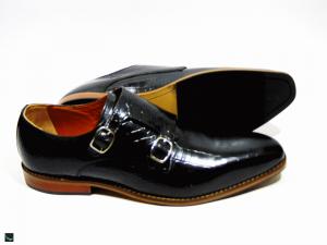 Crocoprint Leather formal shoes for mens