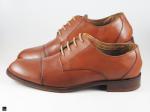 Men's formal brown shoes - 4