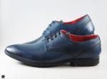 Business casual navy shoes - 3
