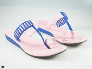 Flat slippers for ladies in Pink