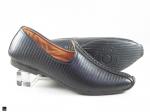 Loafers in rexine in black - 2