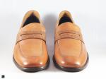 Stylish saddle tan cut shoe - 3