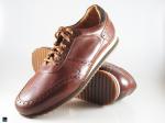 Ruf n tuf brown leather casual shoes - 1